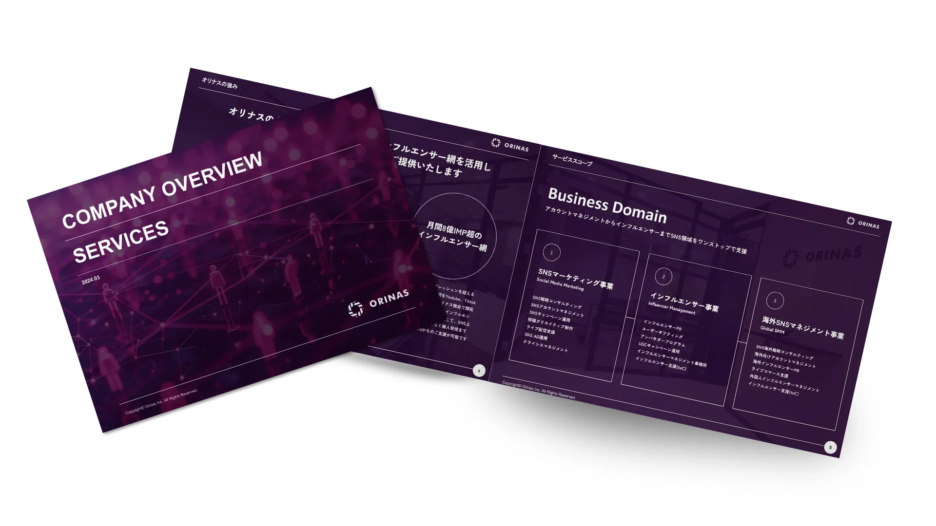 Company and service overview materials