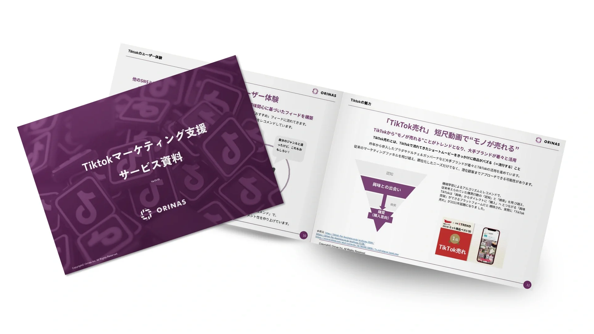 TikTok Marketing Services Materials